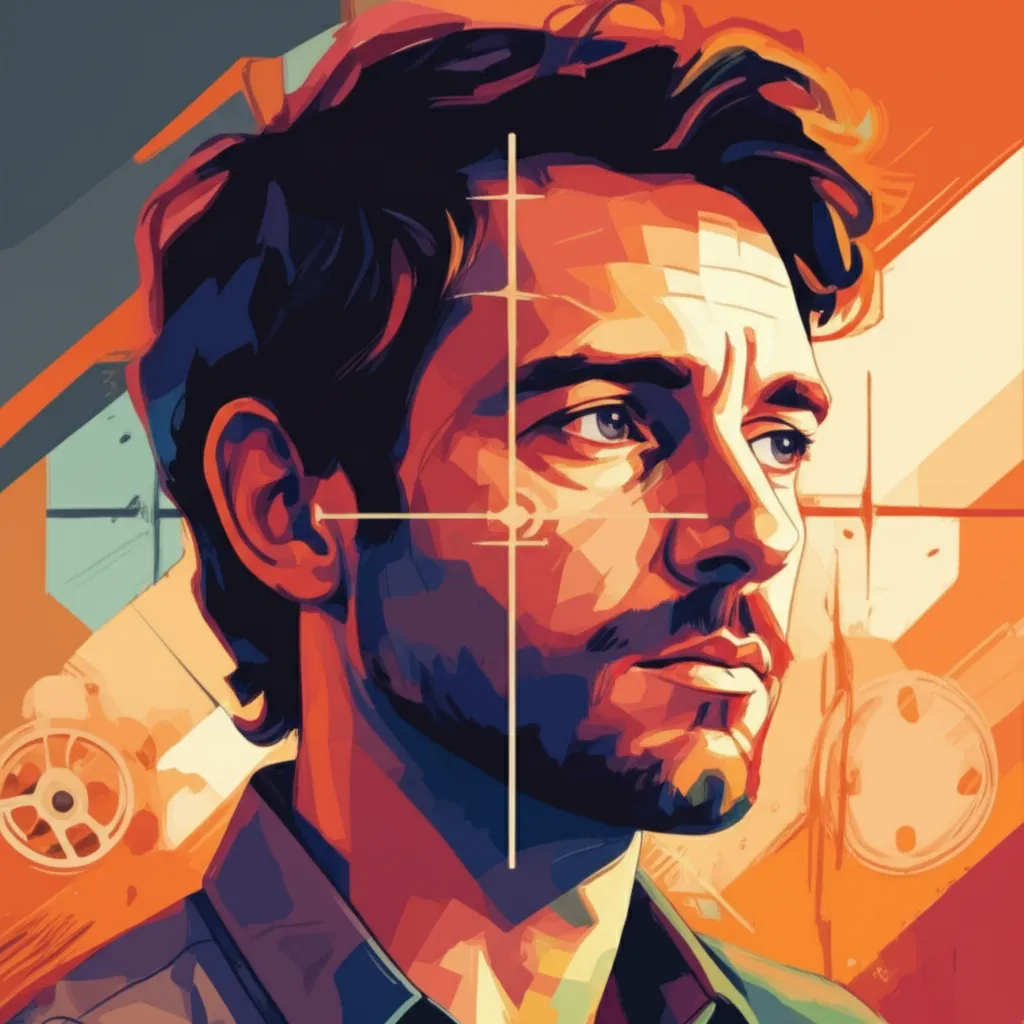 Artistic portrait of Jonathan del Val
