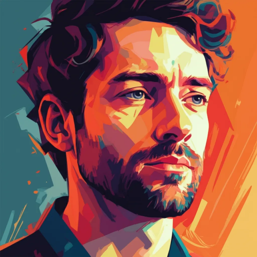 Artistic portrait of Mattson Tomlin