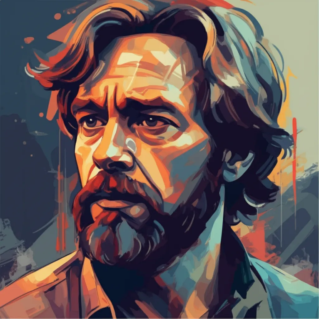 Artistic portrait of Dan O'Bannon