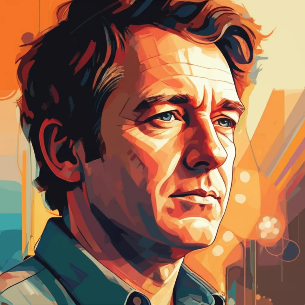Artistic portrait of Robin Bissell