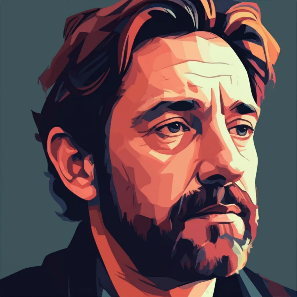 Artistic portrait of Kike Maíllo