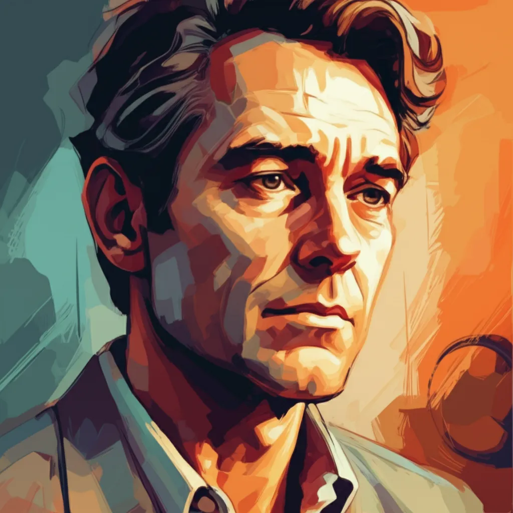 Artistic portrait of Robert Walker