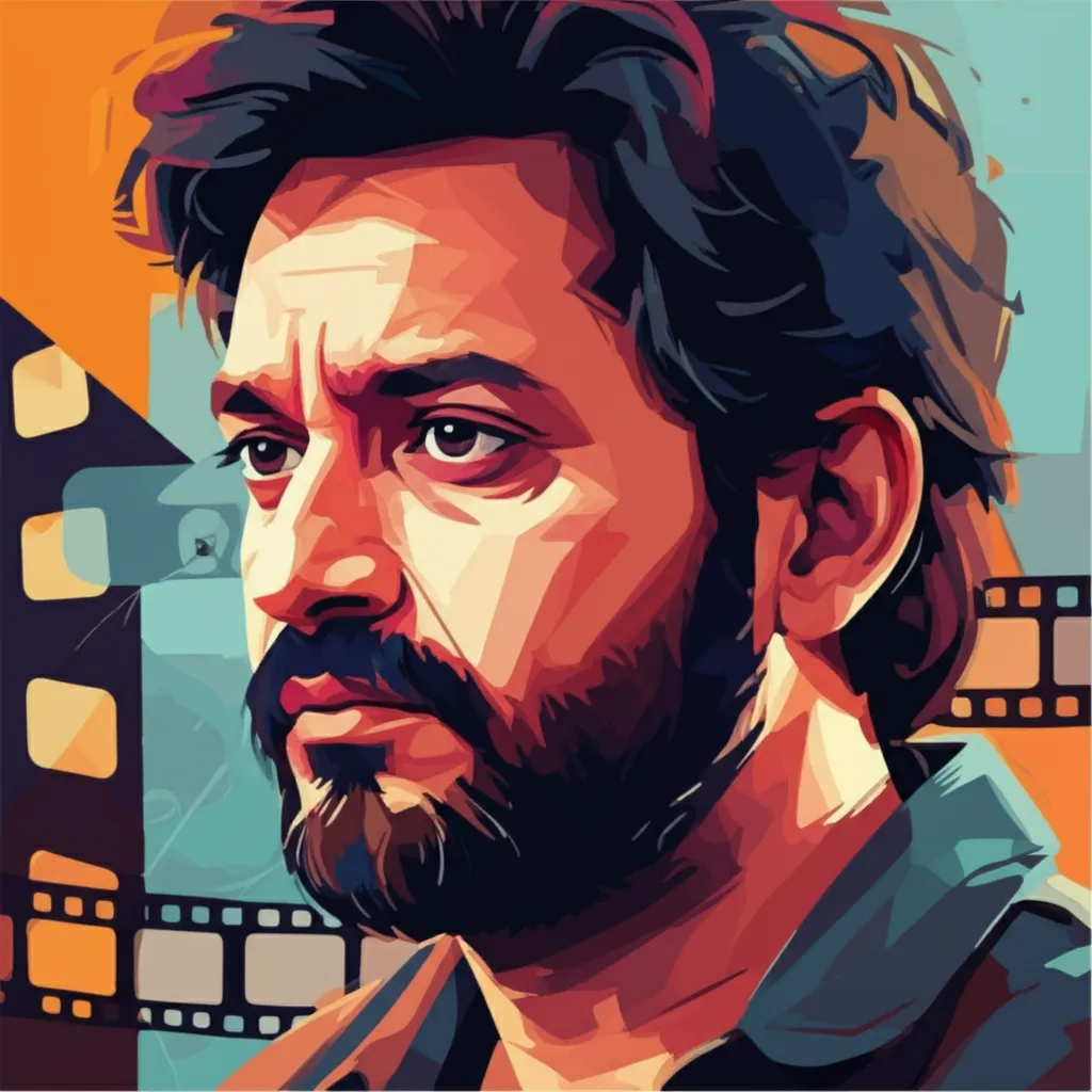 Artistic portrait of Abhishek Chaubey