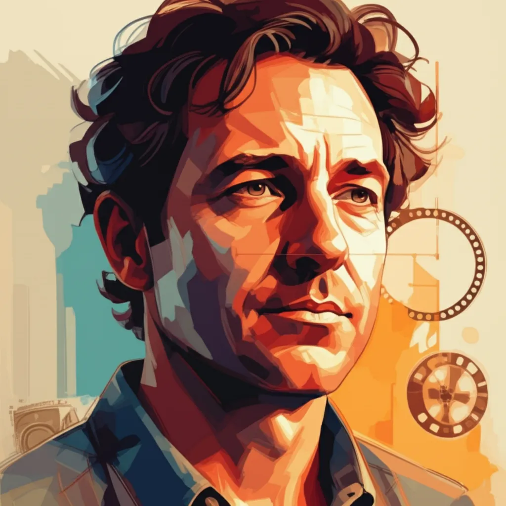Artistic portrait of Lawrence Sher