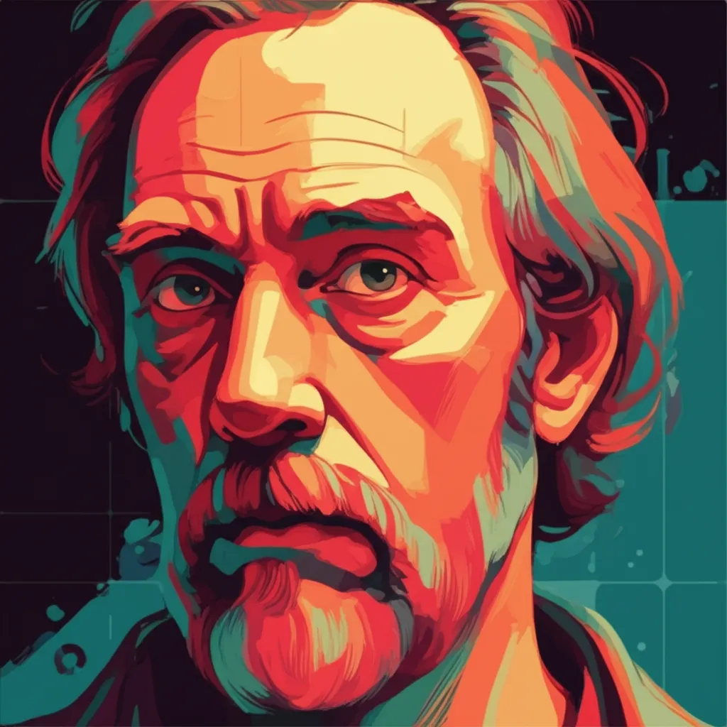 Artistic portrait of Richard Stanley