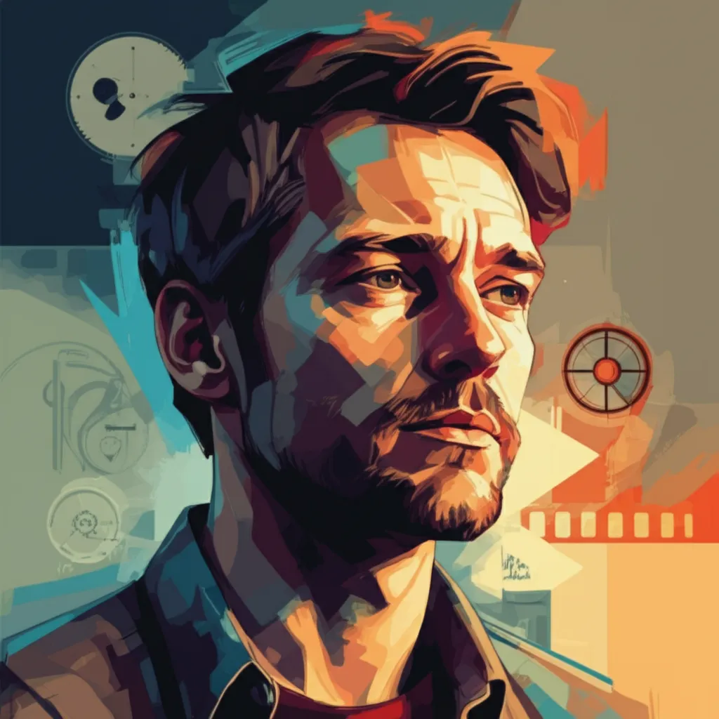 Artistic portrait of Tobias Lindholm
