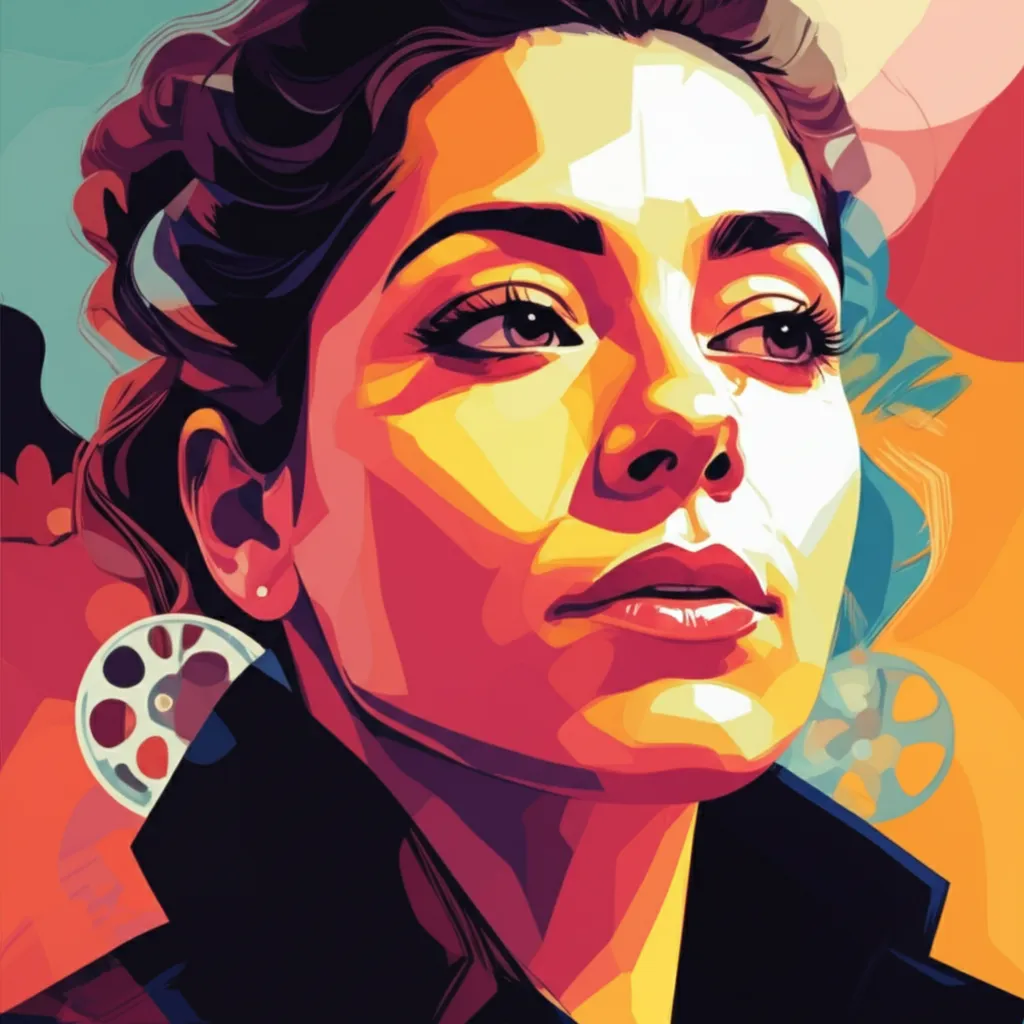 Artistic portrait of Sally El Hosaini