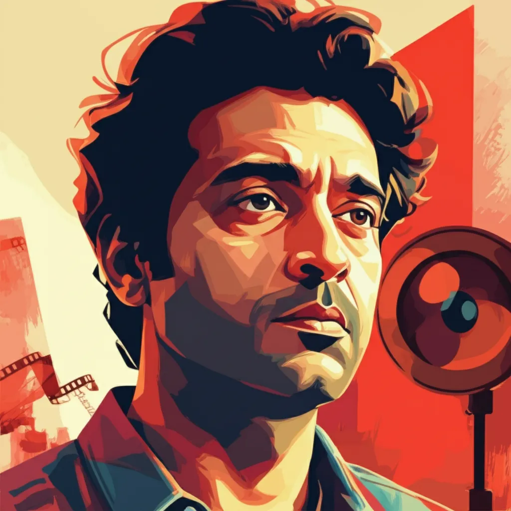 Artistic portrait of Ajay Bahl