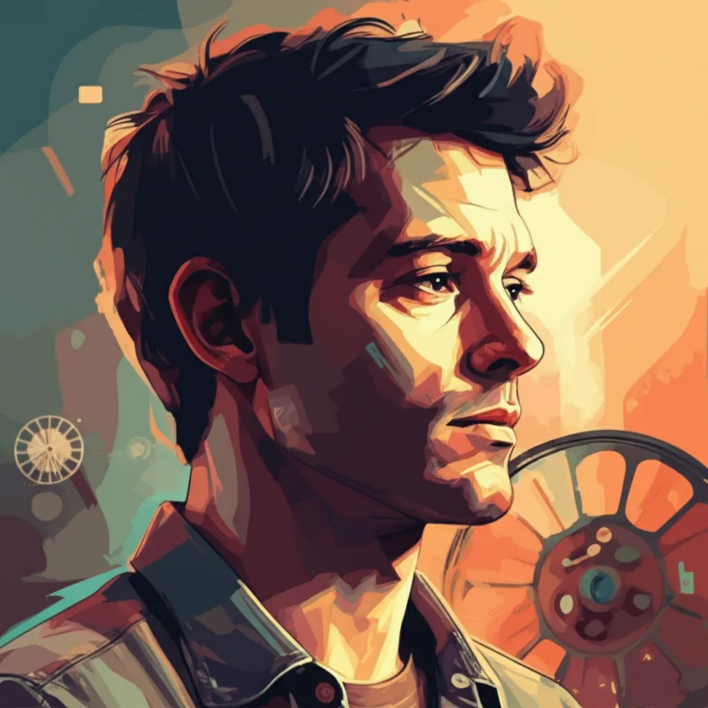 Artistic portrait of Stewart Hendler