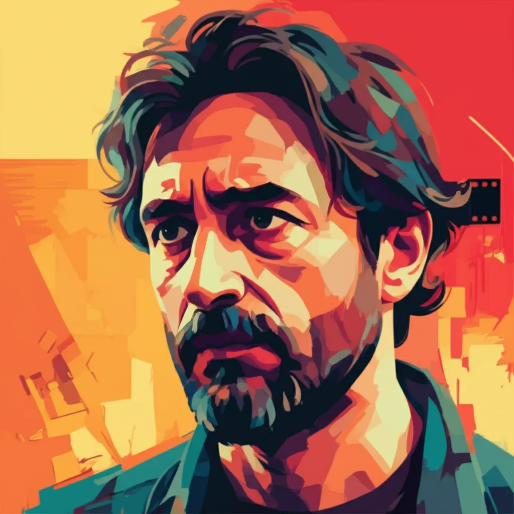 Artistic portrait of Francesco Cinquemani