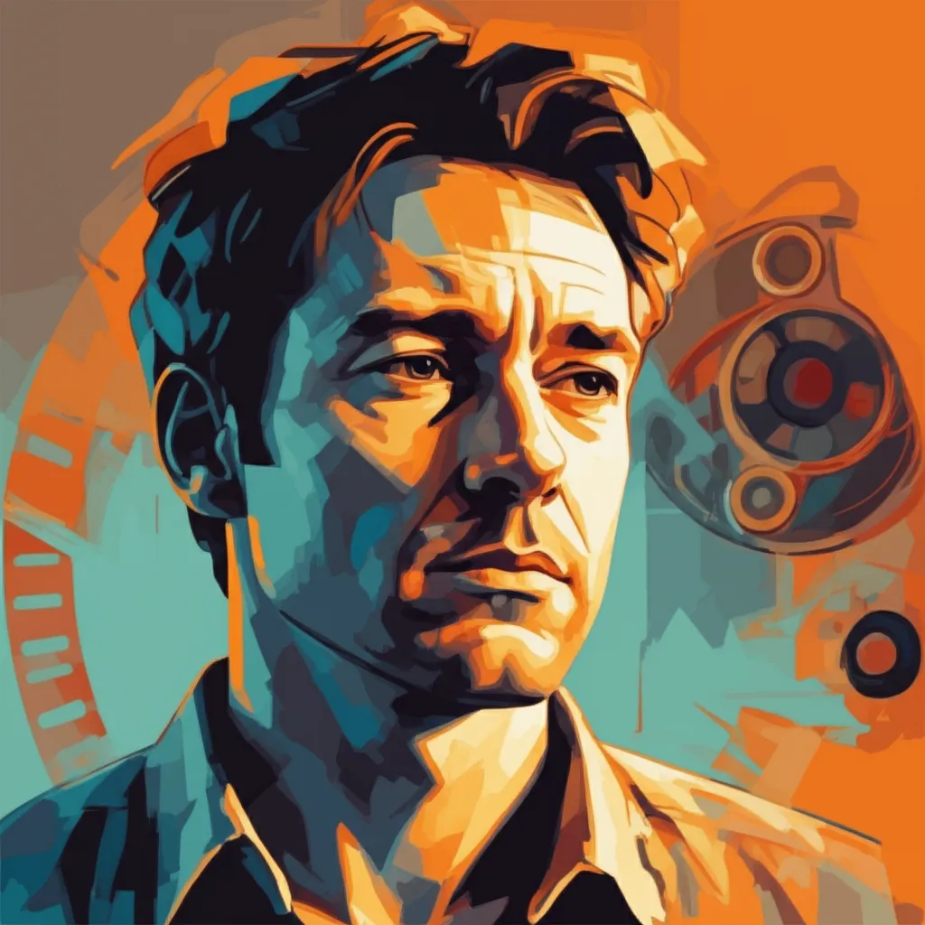 Artistic portrait of Ian Nelms