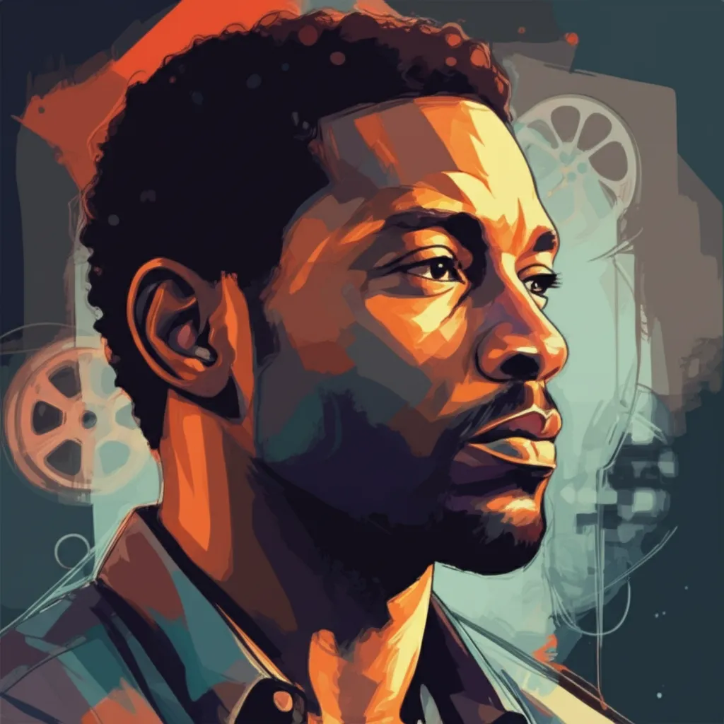 Artistic portrait of Noel Clarke