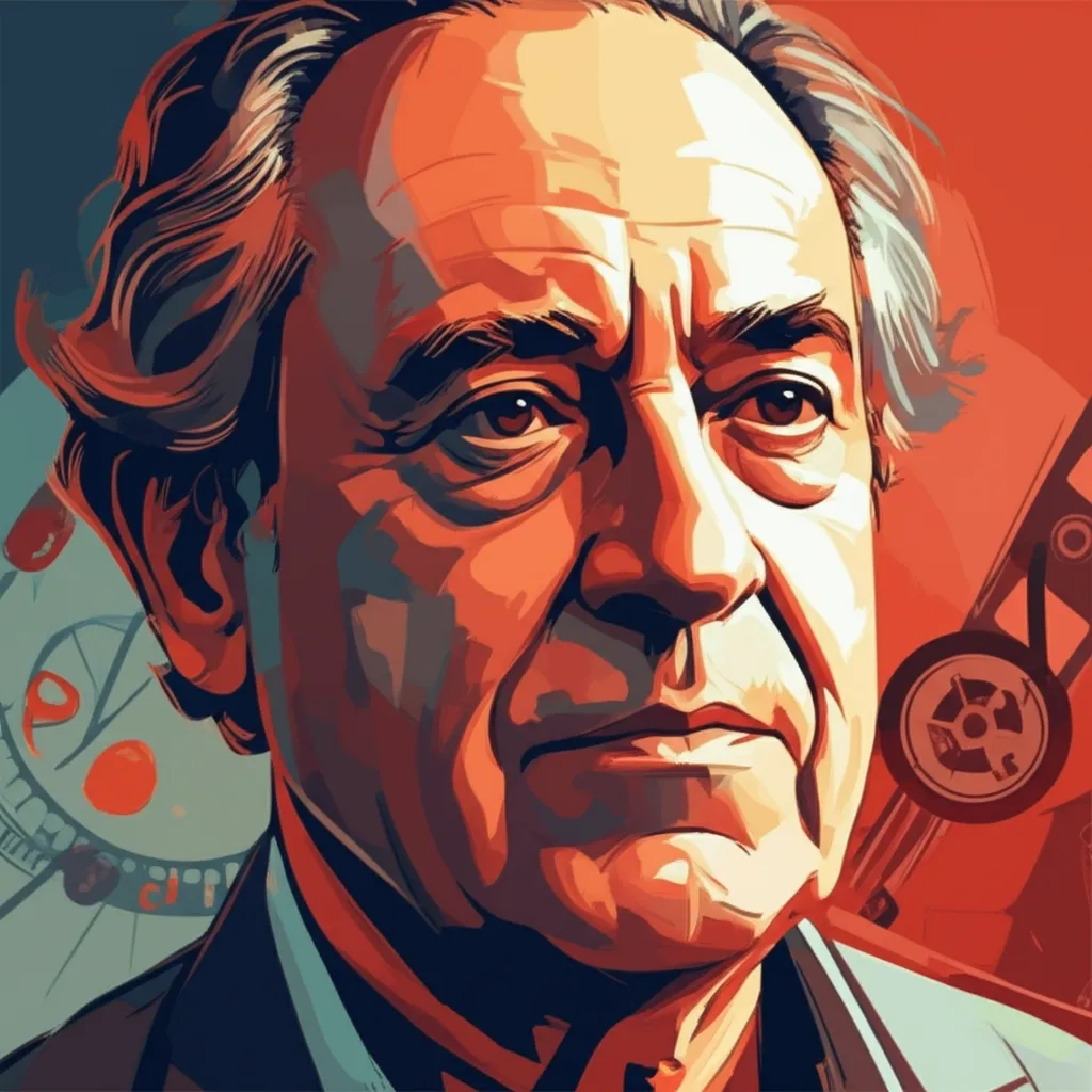 Artistic portrait of Alan J. Pakula