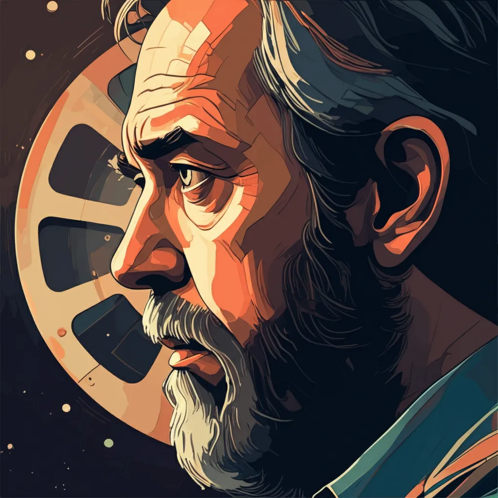 Artistic portrait of Tobe Hooper