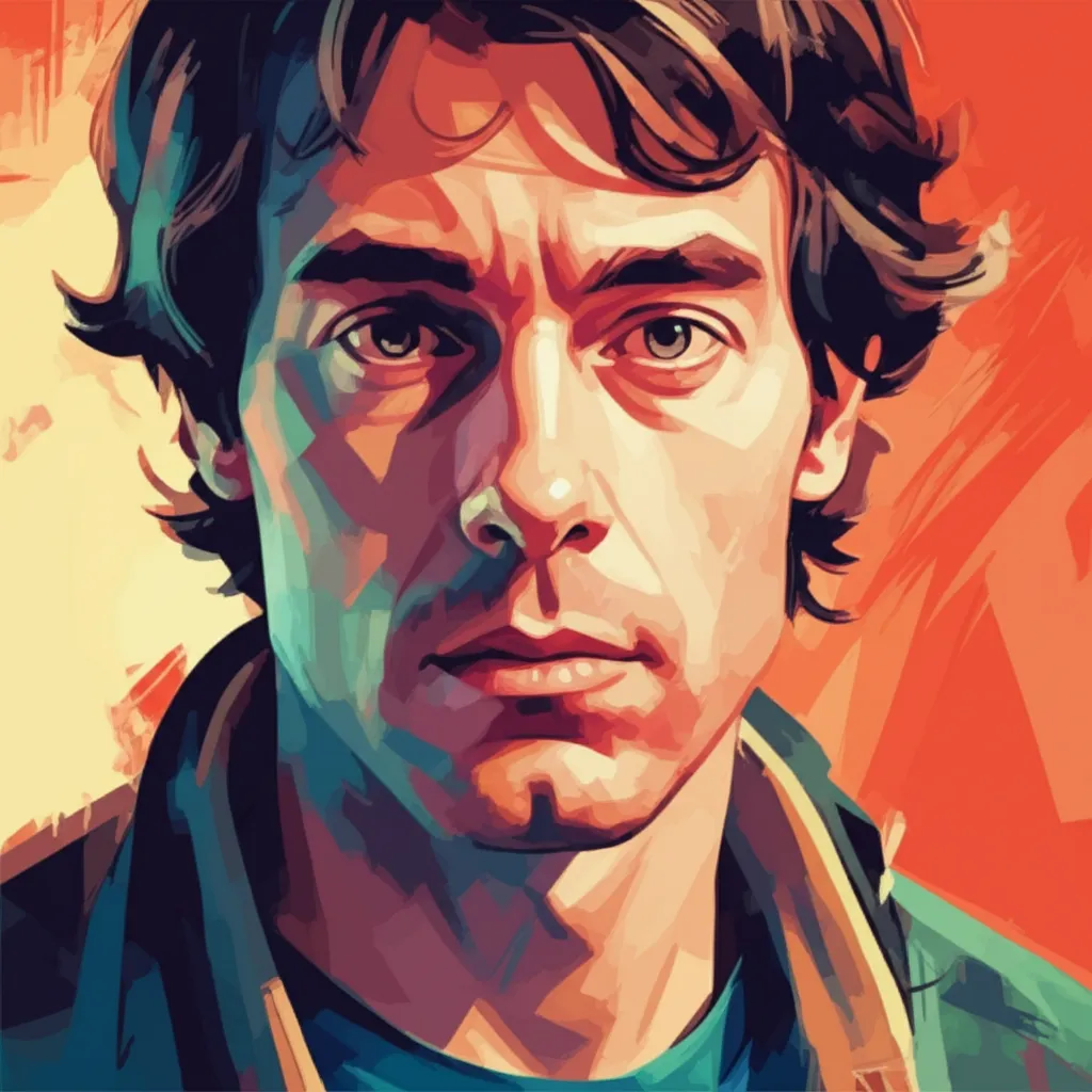 Artistic portrait of Ethan Wiley
