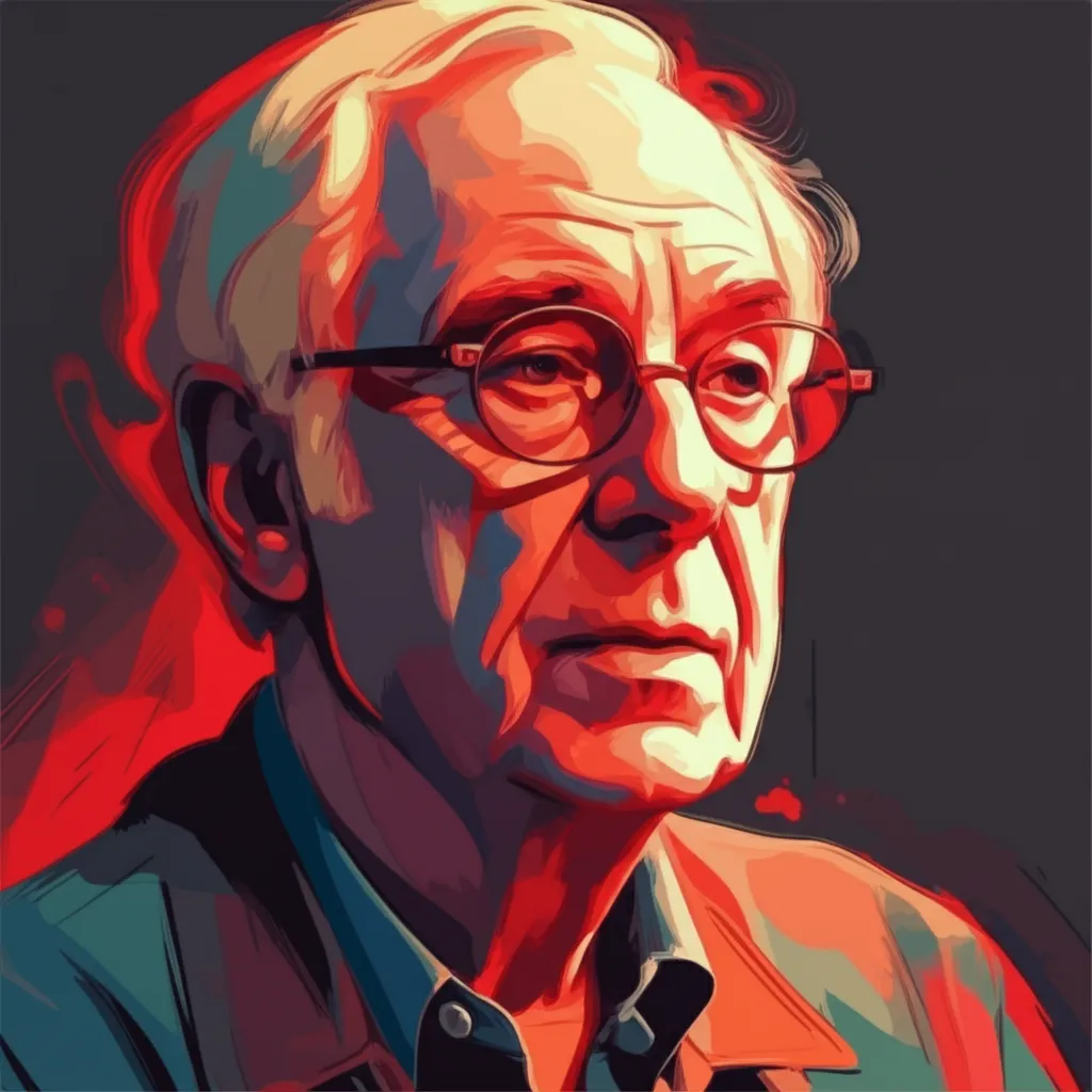 Artistic portrait of Colin Chilvers