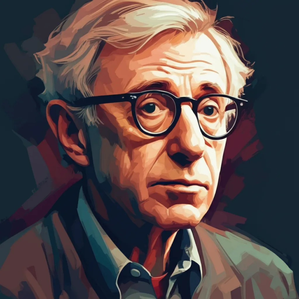 Portrait of Woody Allen