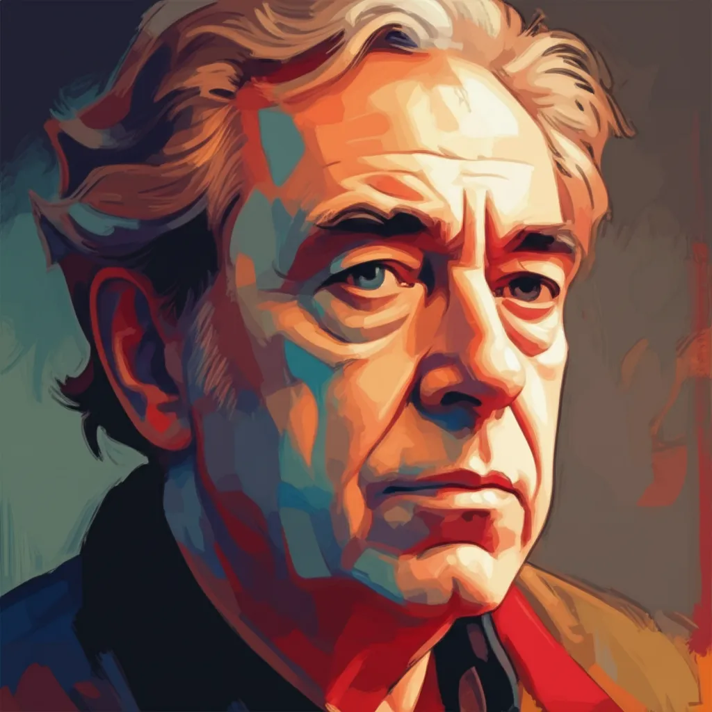 Artistic portrait of Jim Sharman