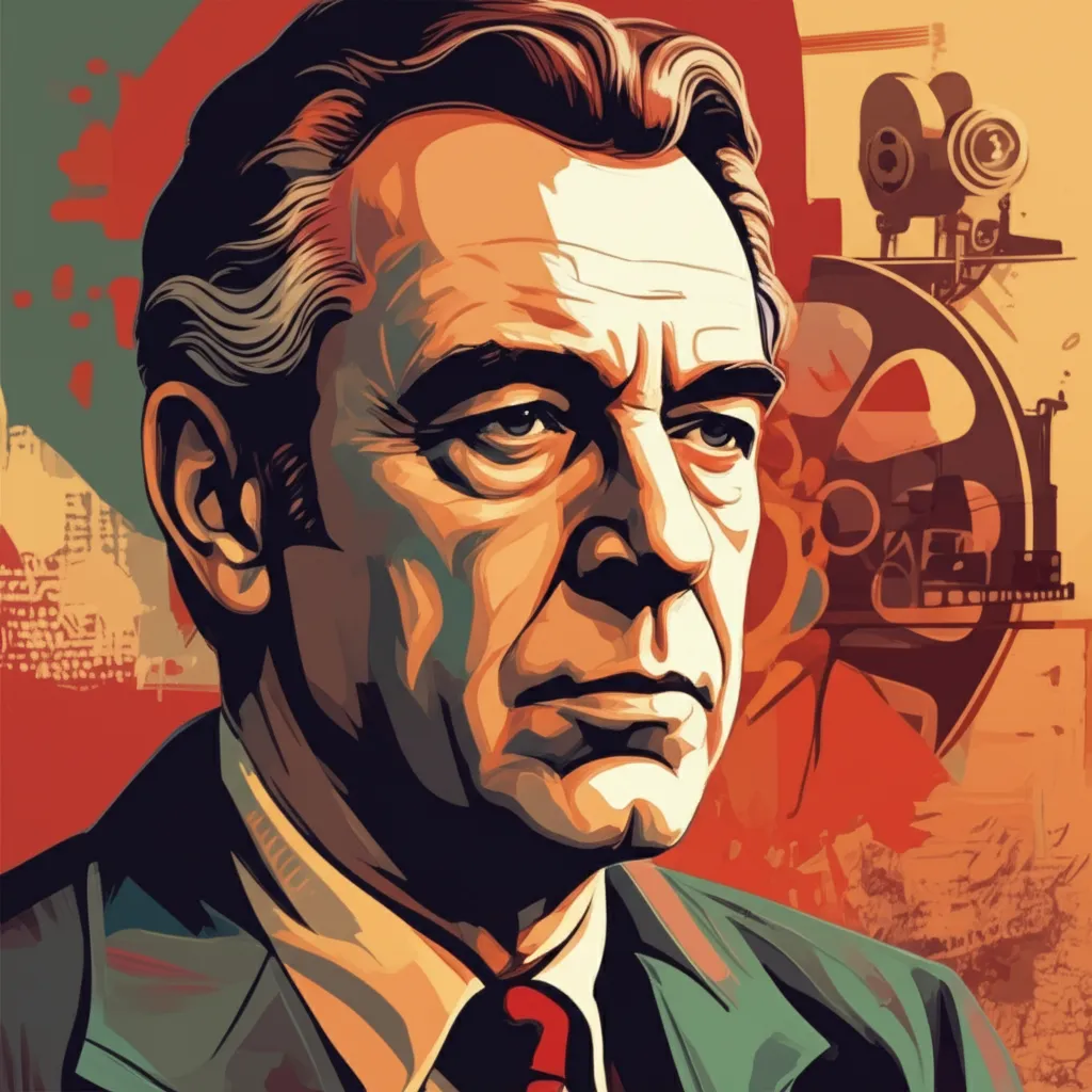Artistic portrait of Ralph Nelson