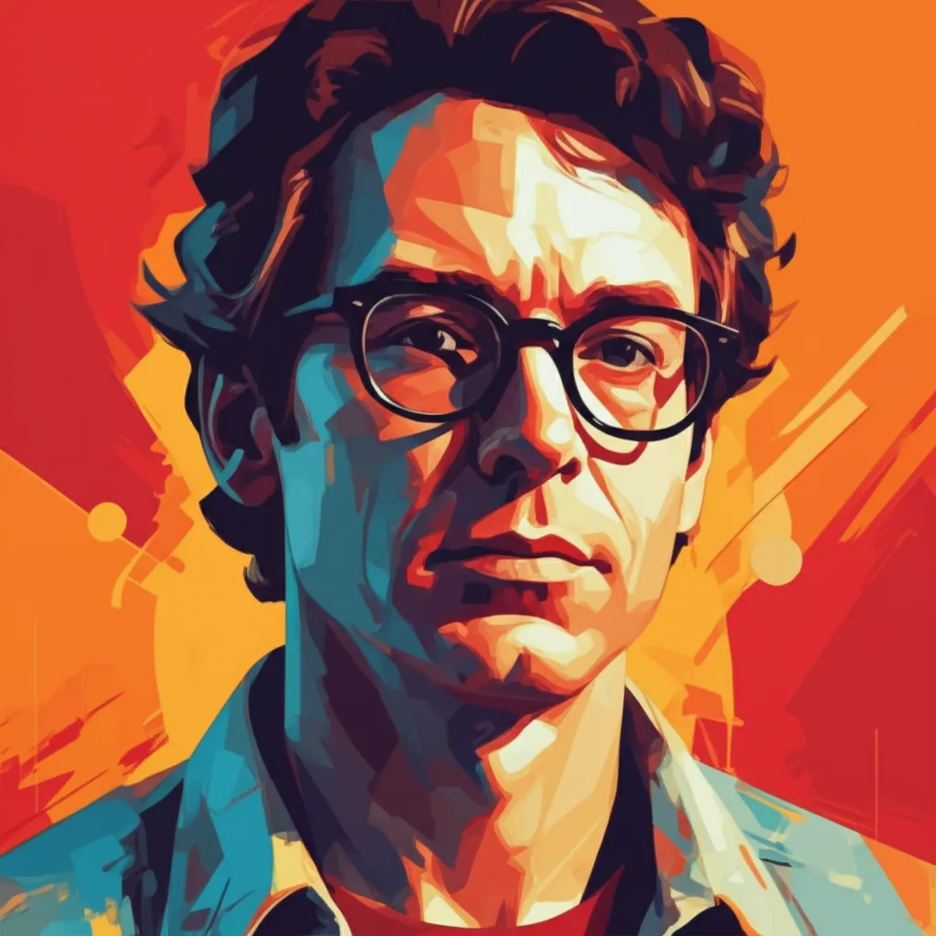 Artistic portrait of Fred Dekker