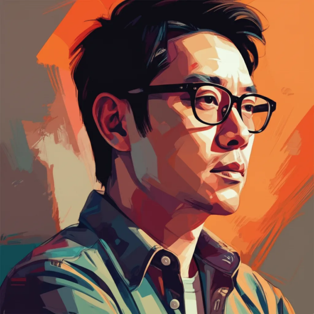 Artistic portrait of Daniel Lee