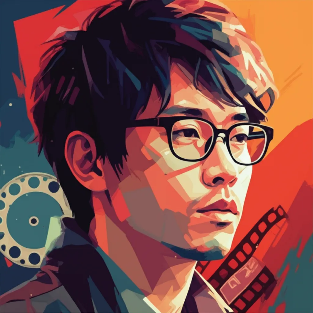 Artistic portrait of Sunghoo Park