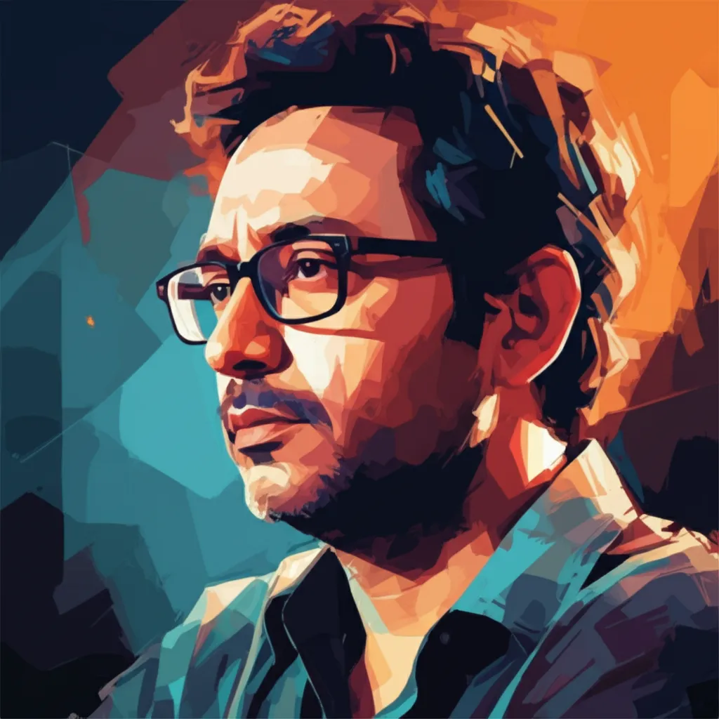 Artistic portrait of Anurag Basu