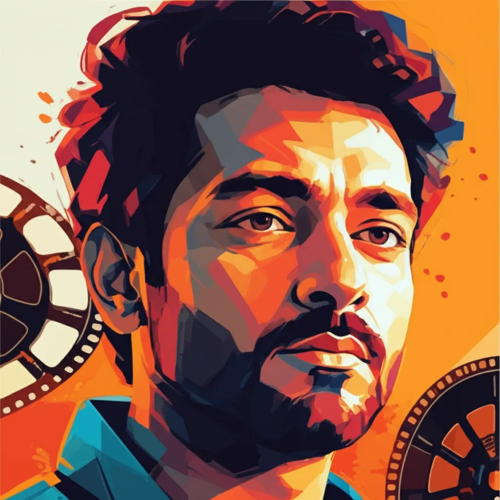 Artistic portrait of Abhishek Sharma