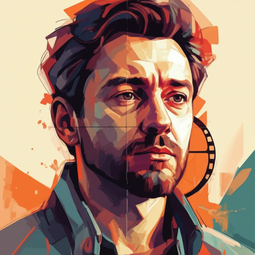 Artistic portrait of Yuriy Bykov