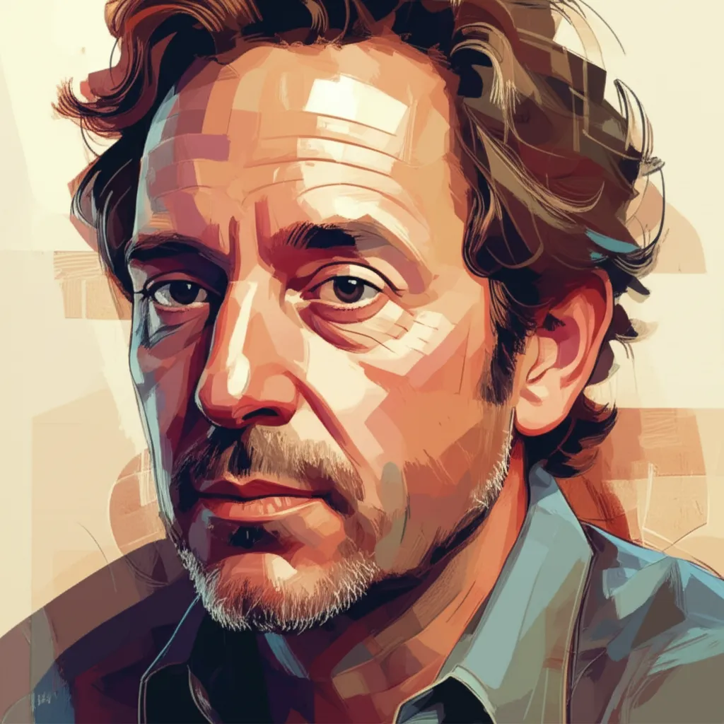 Artistic portrait of David Frankel