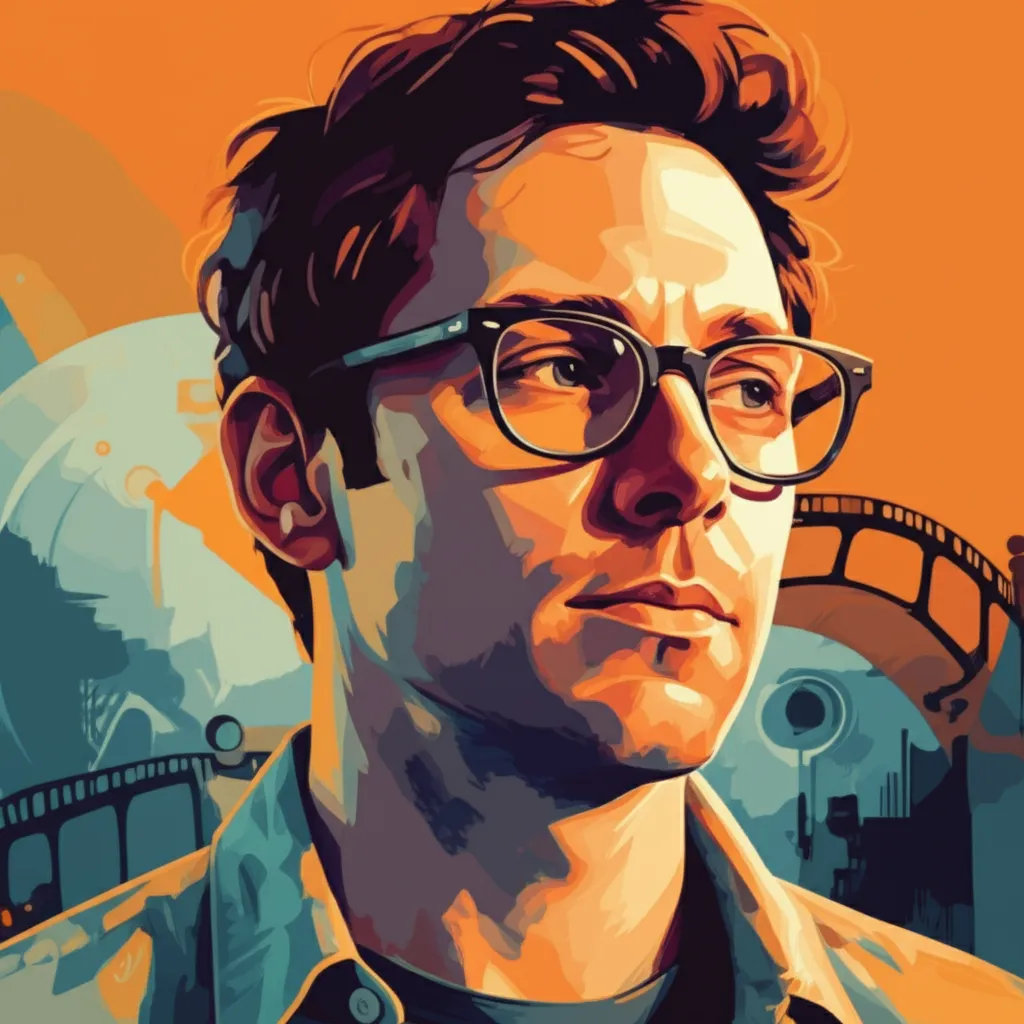 Artistic portrait of Chris Miller