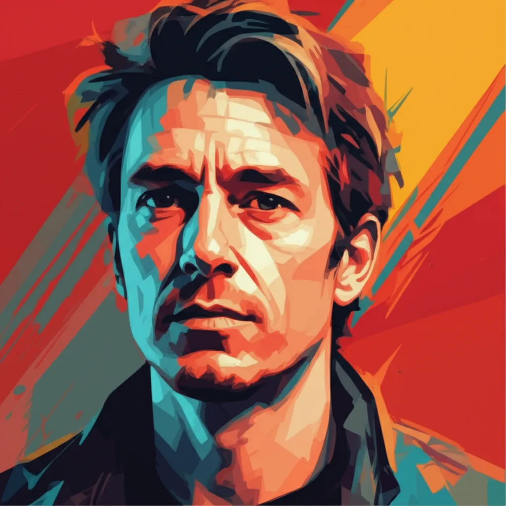 Artistic portrait of John Hyams