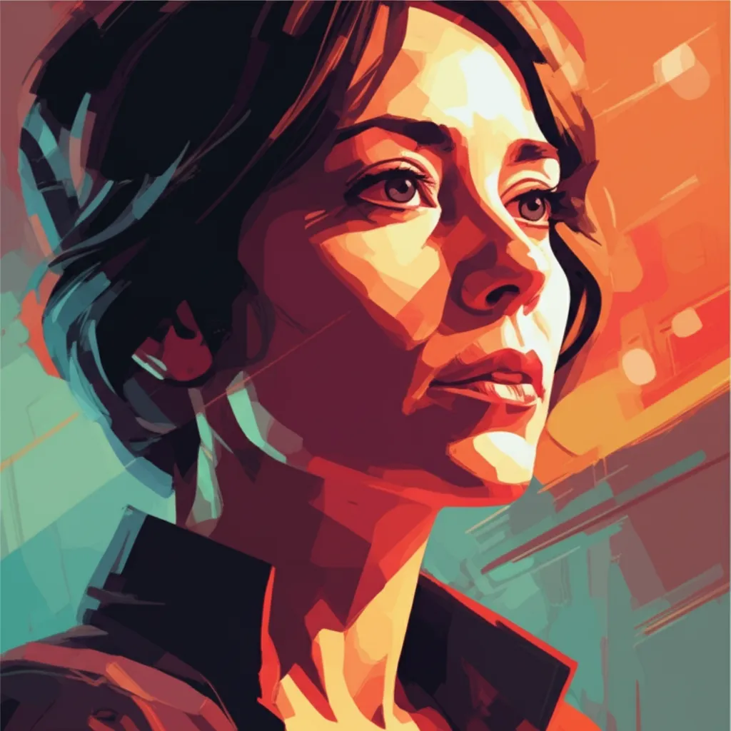 Artistic portrait of Lisa Gottlieb