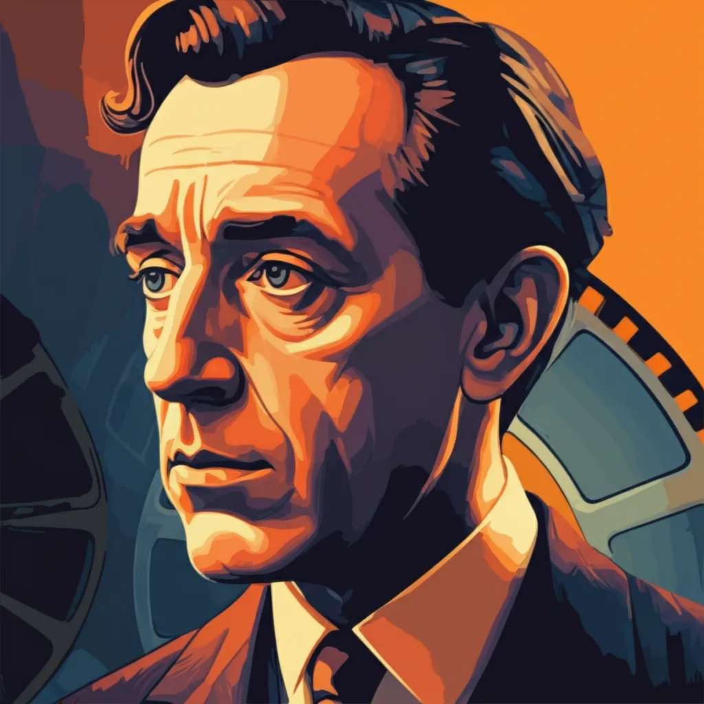 Artistic portrait of Robert Hamer