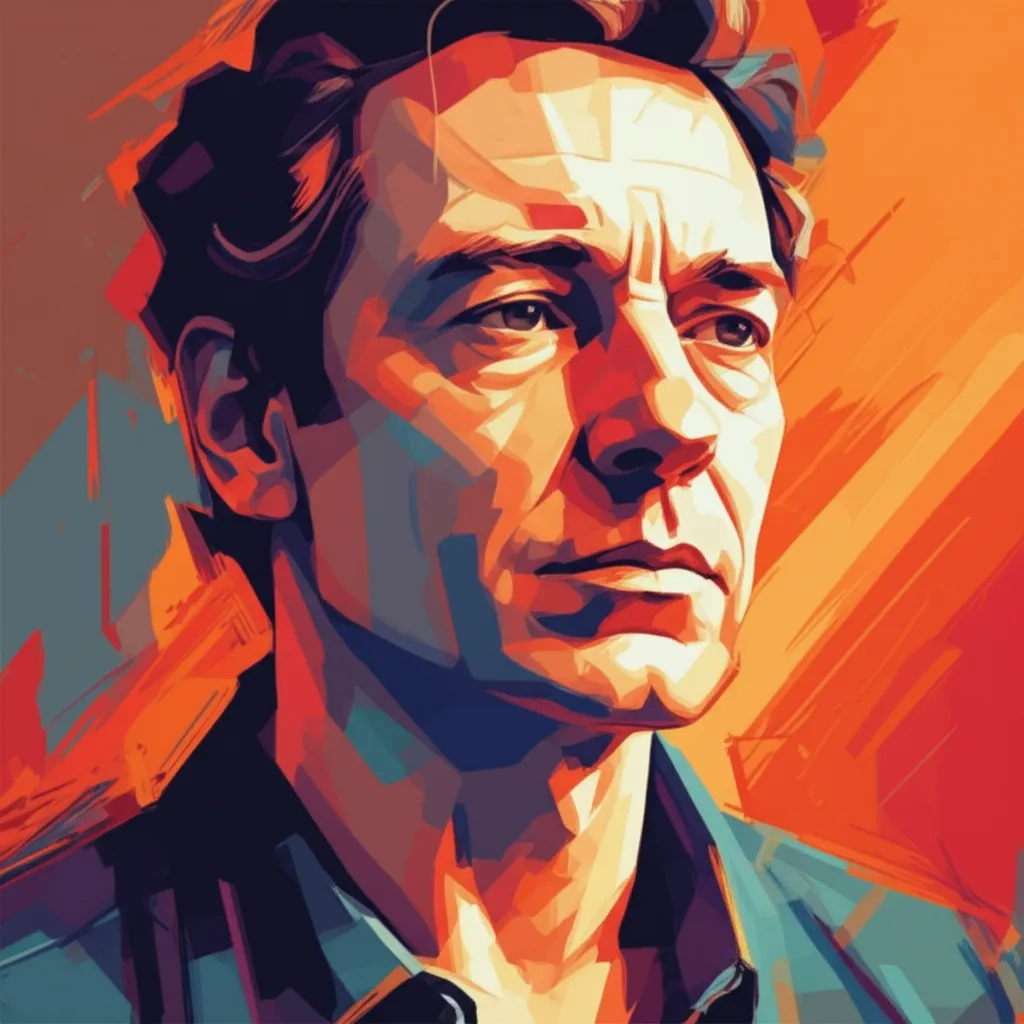 Artistic portrait of David Peers
