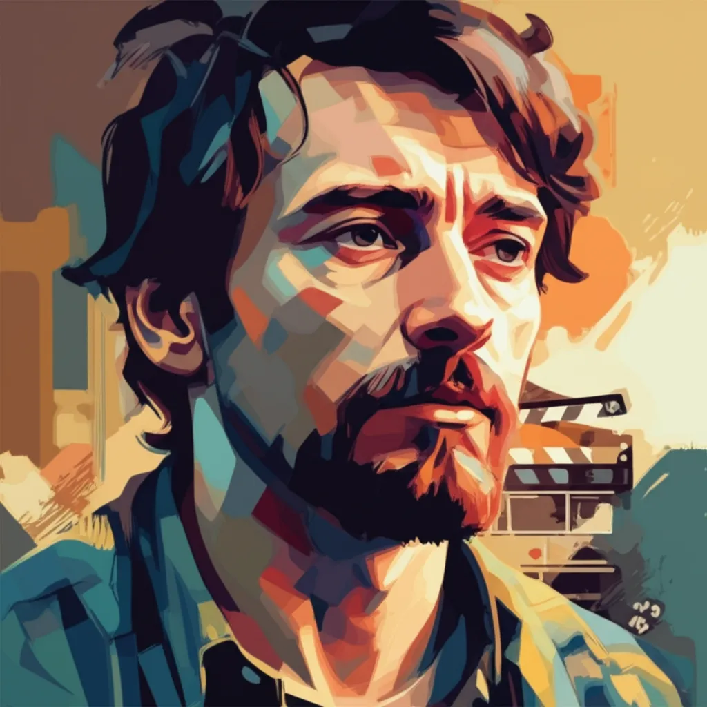 Artistic portrait of Sergei Bodrov