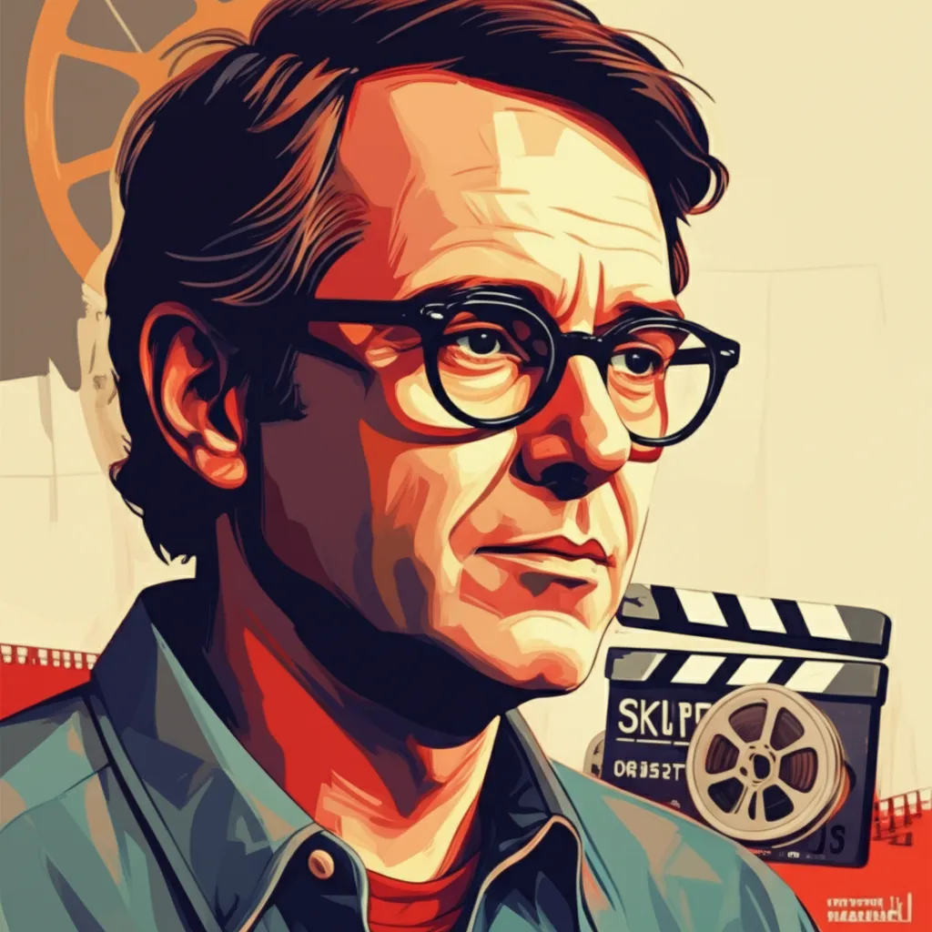 Artistic portrait of John Hughes