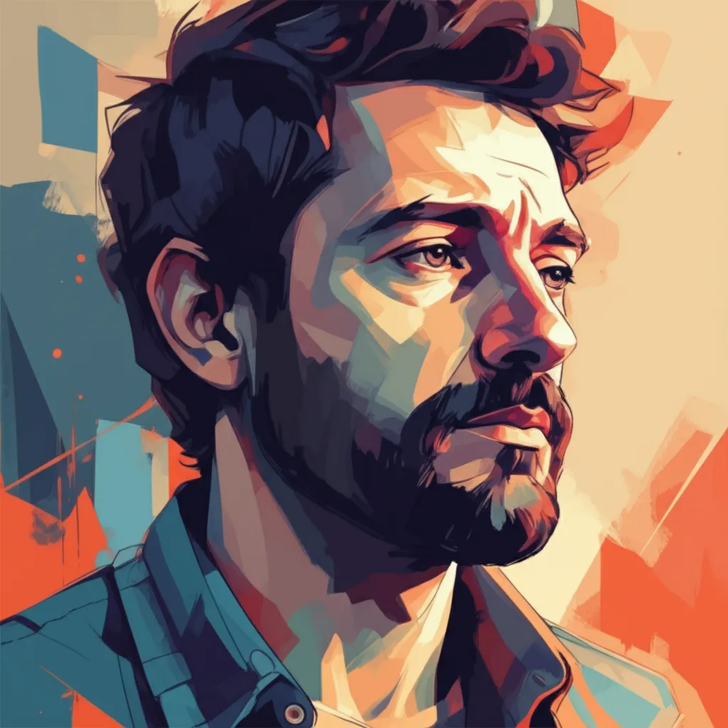 Artistic portrait of Milos Avramovic