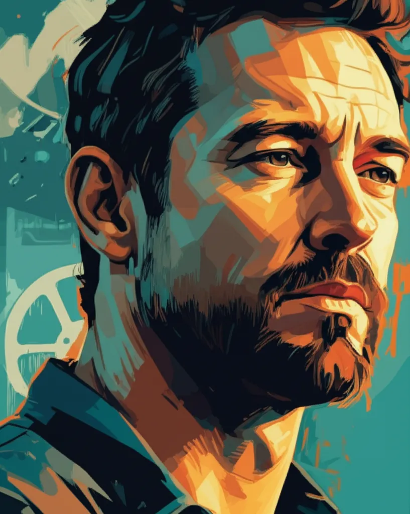 Artistic portrait of David Ayer