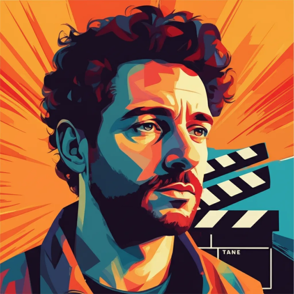 Artistic portrait of Yoav Paz