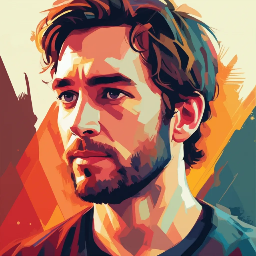 Artistic portrait of Ryan Little