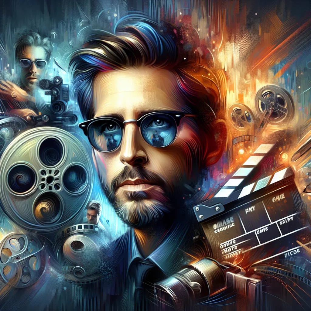Artistic portrait of Rob Bowman
