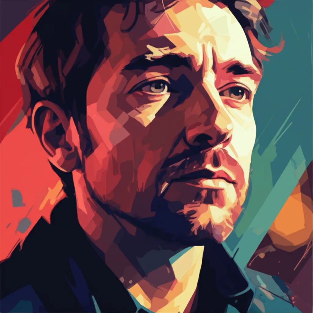 Artistic portrait of David Jacobson