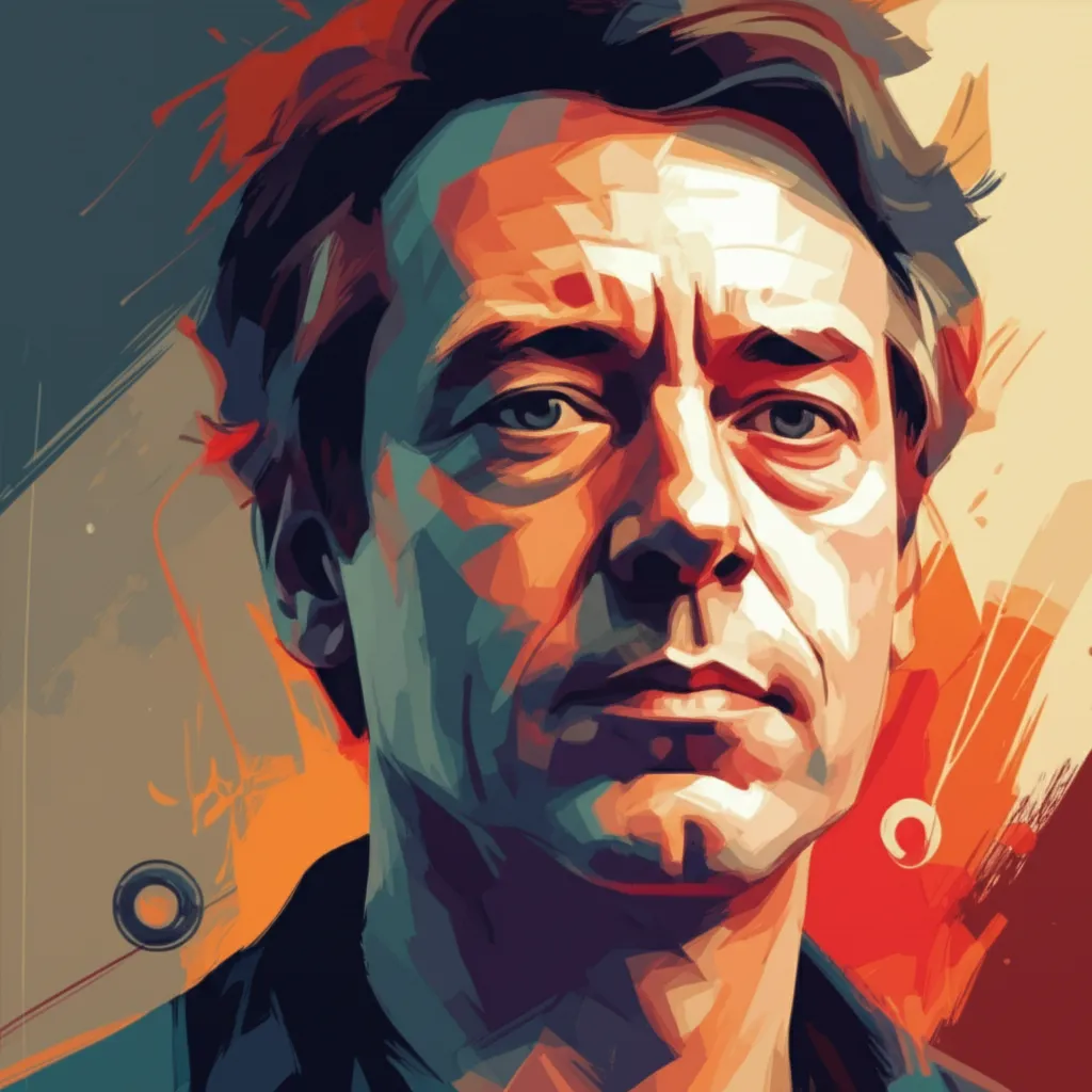 Artistic portrait of David Kerr