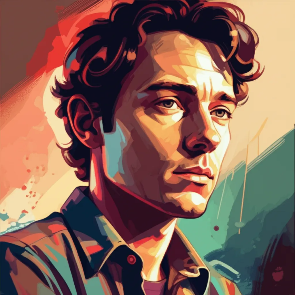Artistic portrait of Ryan Spindell