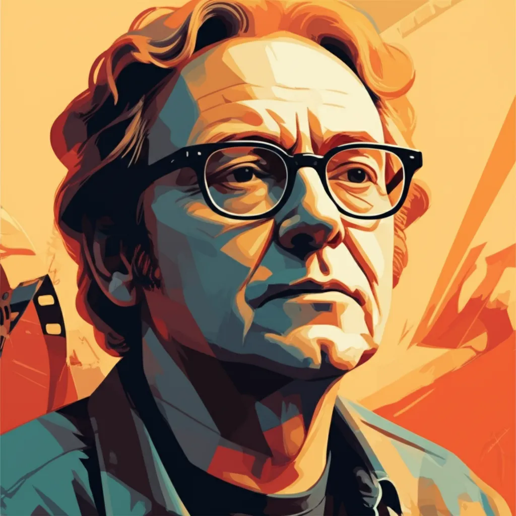Artistic portrait of Jan Sverák