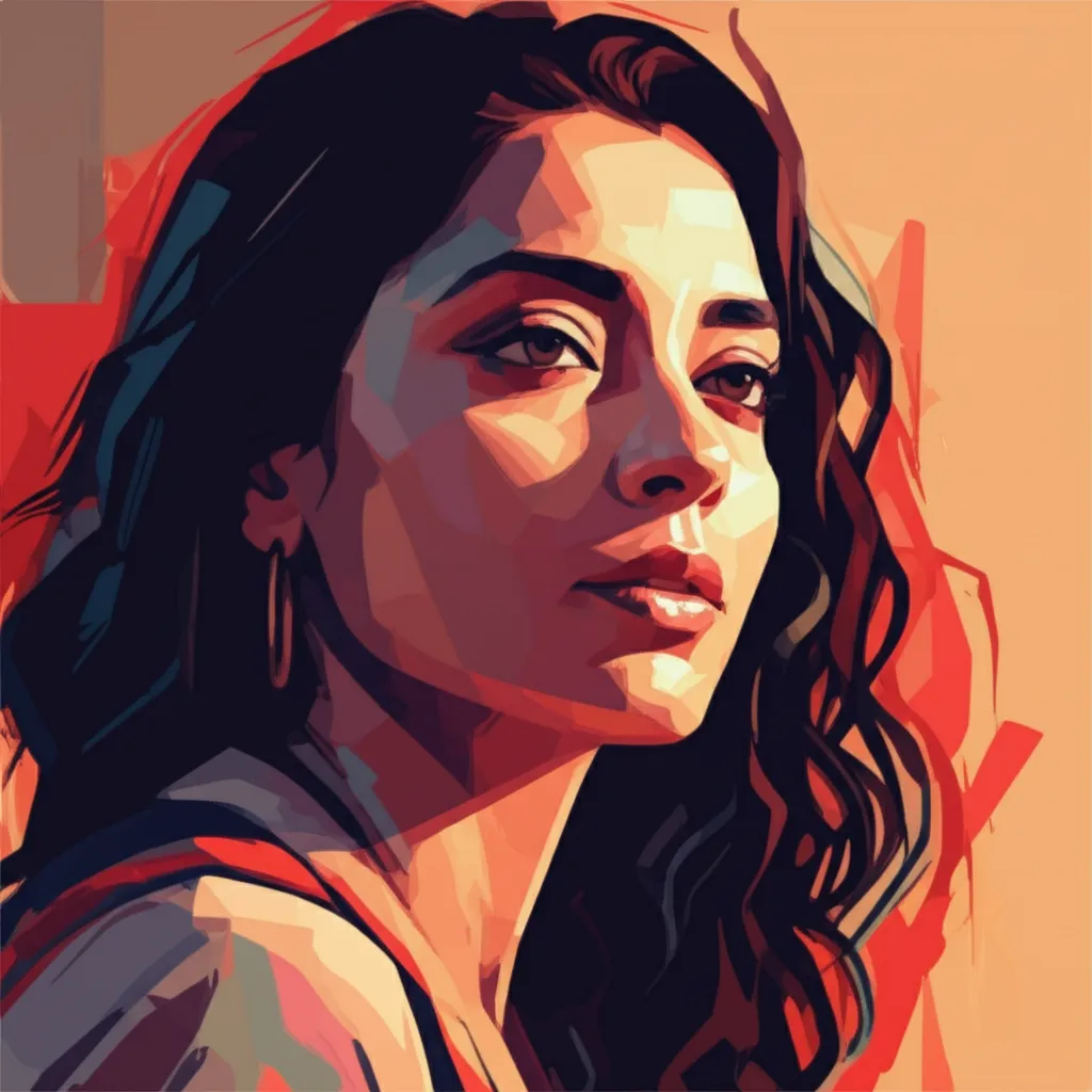 Artistic portrait of Reema Kagti