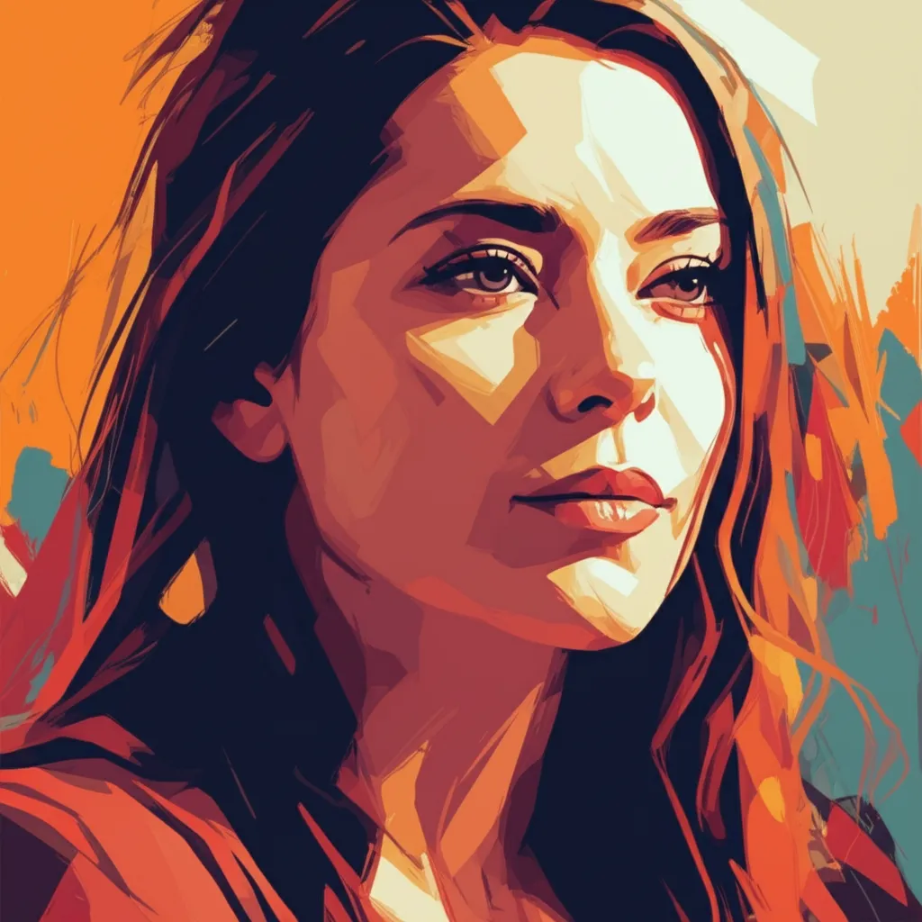 Artistic portrait of Shana Feste