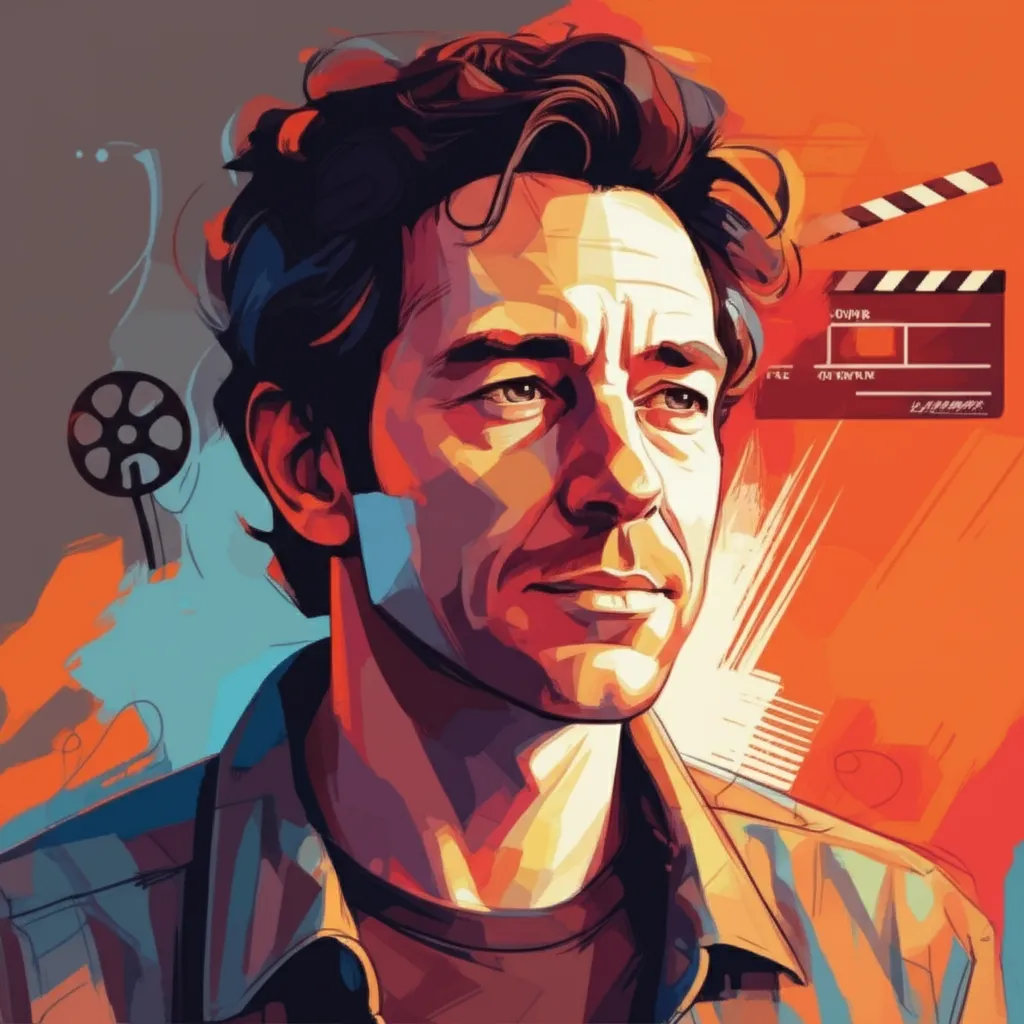 Artistic portrait of Greg Mottola