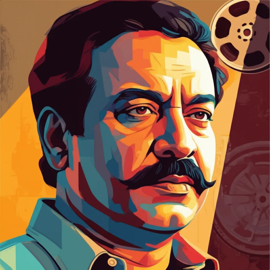 Artistic portrait of Shree Narayan Singh